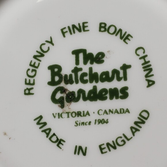 The Butchant Gardens Demitasse Teacup and Saucer Small - Picture 6 of 7